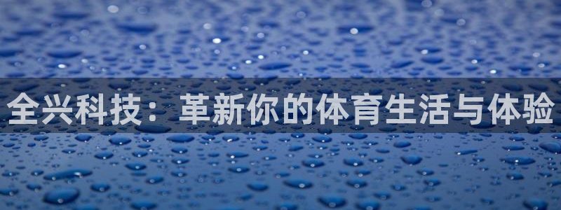 fb体育娱乐下载：全兴科技：革新你的体育生活与体验