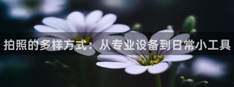 德国fb体育集团：拍照的多样方式：从专业设备到日常小工具