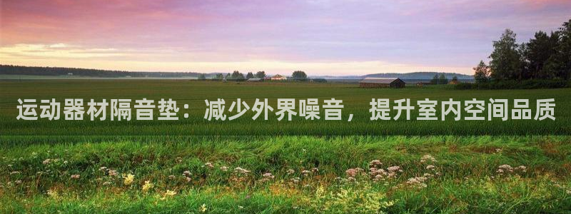 fb体育集团官网首页网址：运动器材隔音垫：减少外界噪音，提升